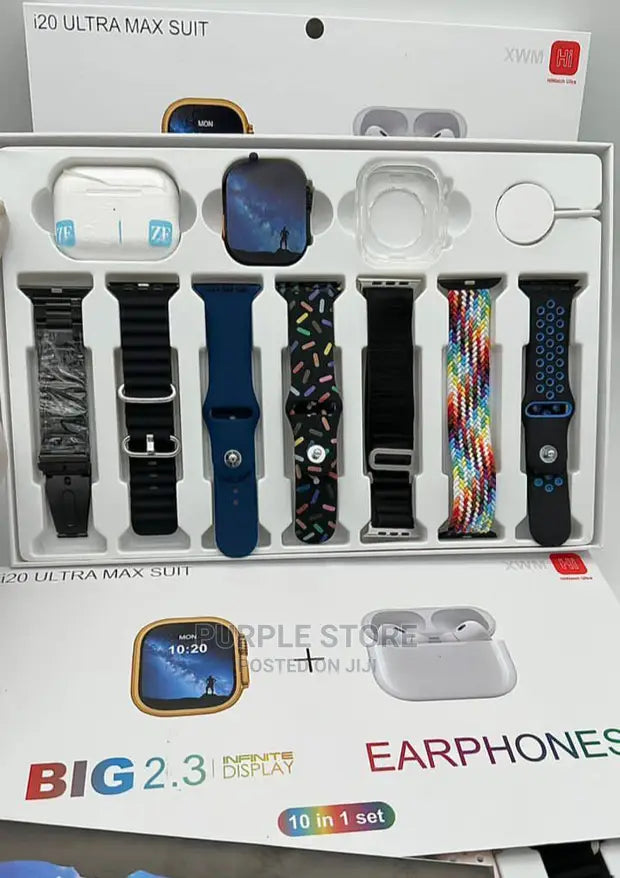 Smartwatch Ultra Max 10EM1 - COMPRA 1 LEVA 2