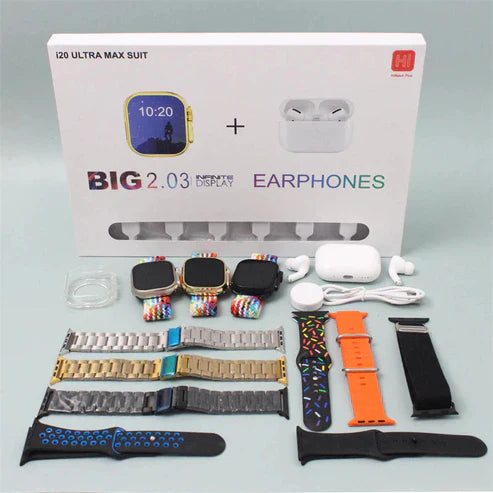 Smartwatch Ultra Max 10EM1 - COMPRA 1 LEVA 2