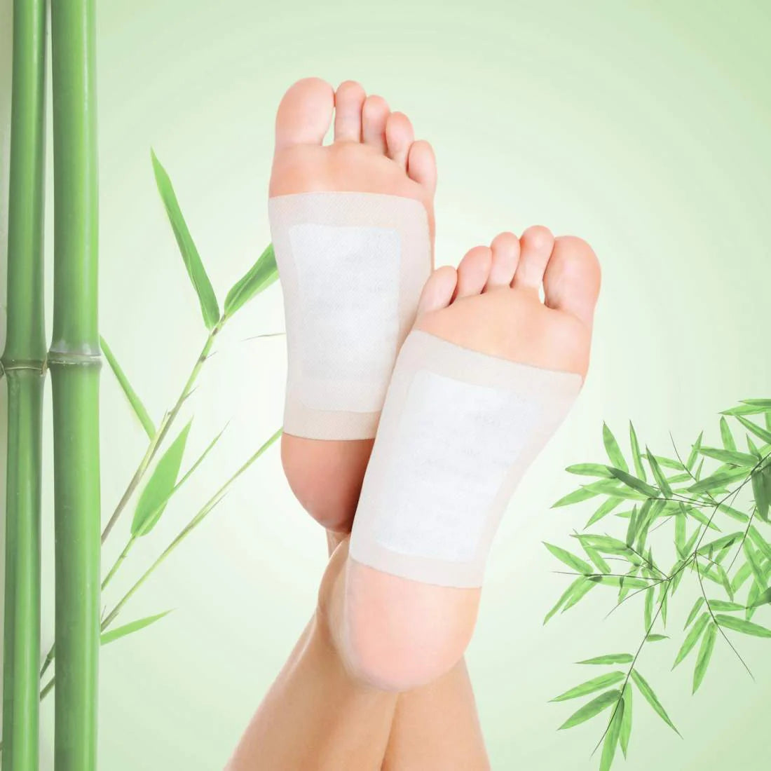 Adesivos Desintoxicantes para Pés com Fórmula Natural - DETOX