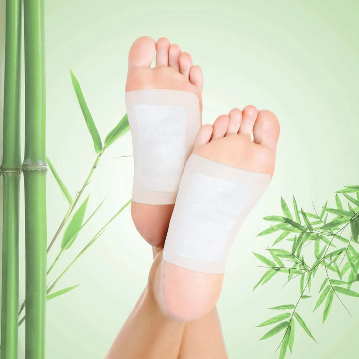 Adesivos Desintoxicantes para Pés com Fórmula Natural - DETOX