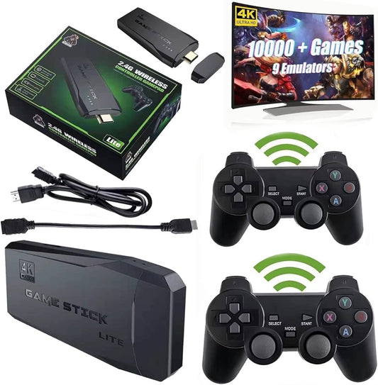 Consola de Jogos 4K sem Fios - 10.000 Jogos