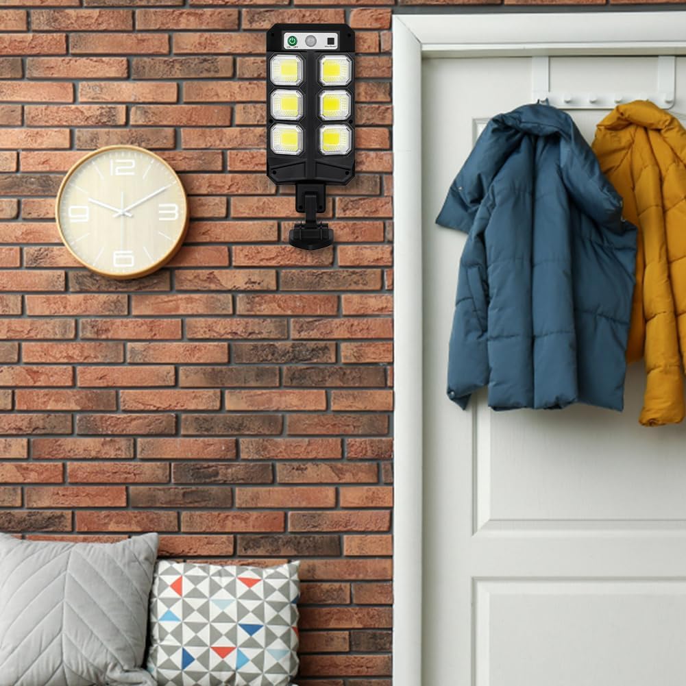 Luz Solar de Parede com 72 Leds