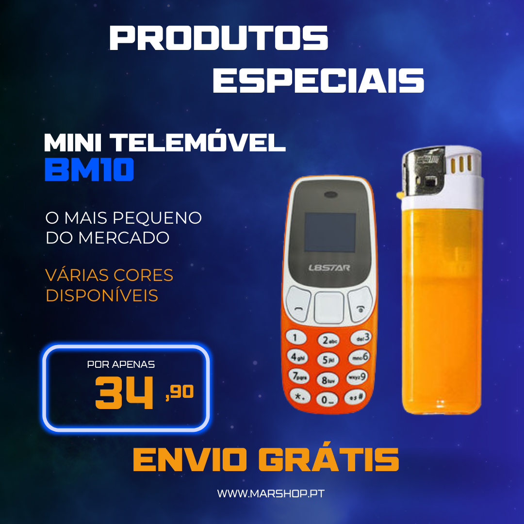 Mini telemóvel dual SIM L8Star BM10