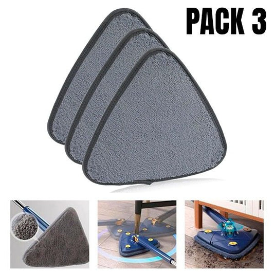 Pack 3 Paños para Mopa Orientable 360°