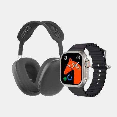 Pack Smartwatch Ultra 2 + Auscultadores P9