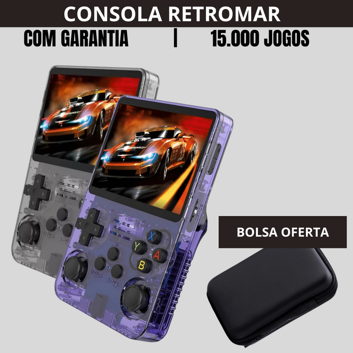 Consola Portátil RetroMar - 15.000 Jogos