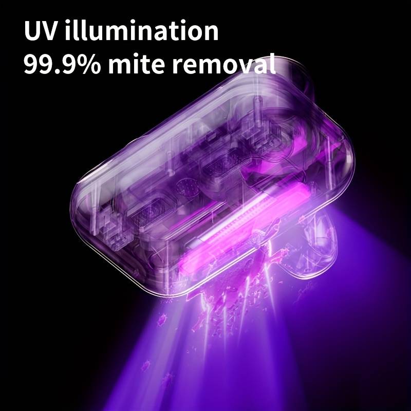 Ultraclen - Aspirador, Esterilizador UV Acáros Portátil