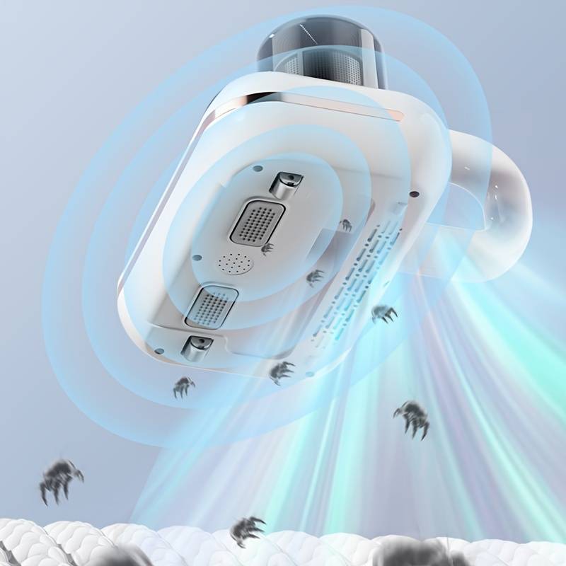 Ultraclen - Aspirador, Esterilizador UV Acáros Portátil