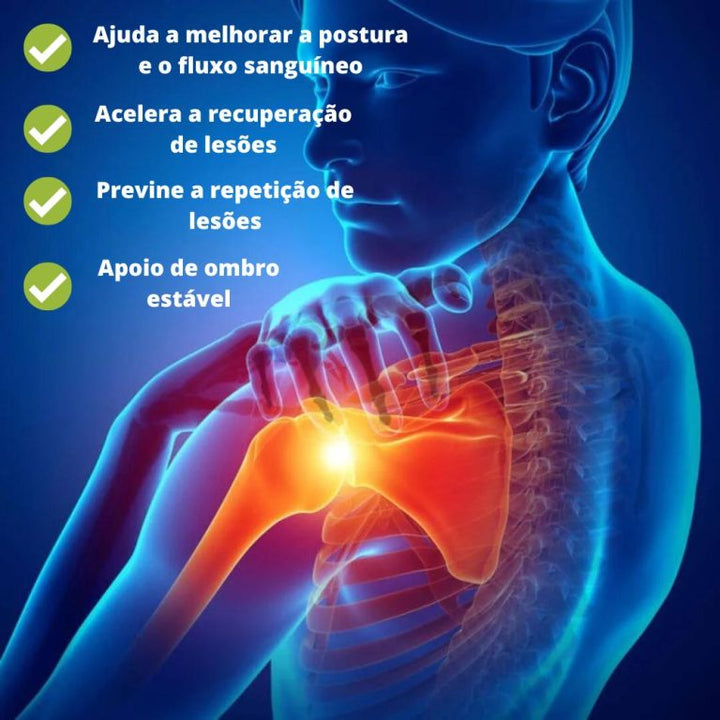 Cinta de Compressão para o Ombro
