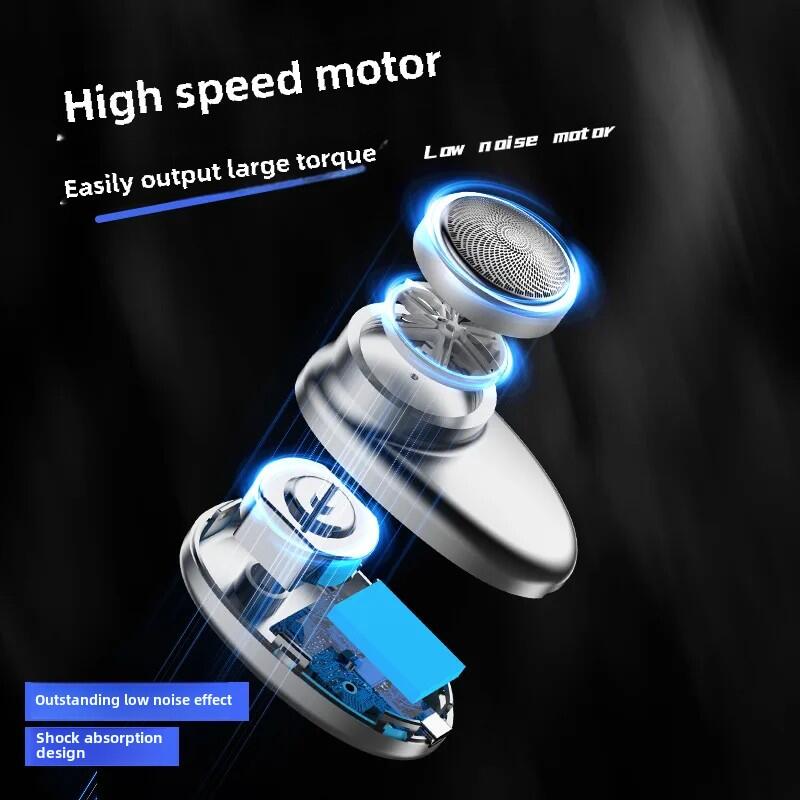 Máquina de Barbear Eléctrica Portátil