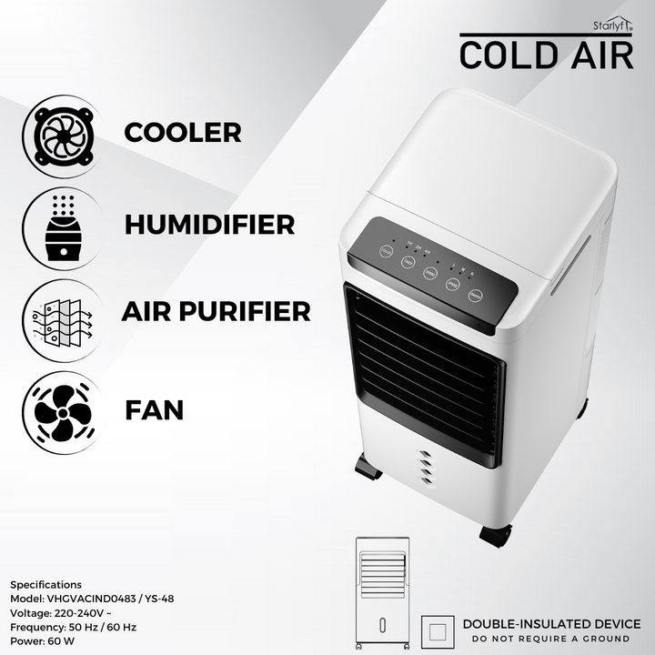 Ar Condicionado Portátil 4EM1 – Cold Air