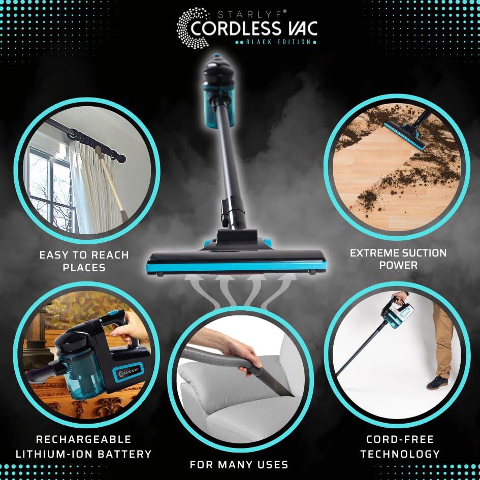Aspirador Sem Fios Cordless Vac Deluxe
