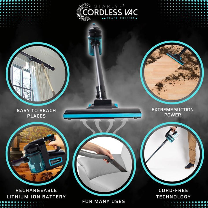 Aspirador Sem Fios Cordless Vac Deluxe