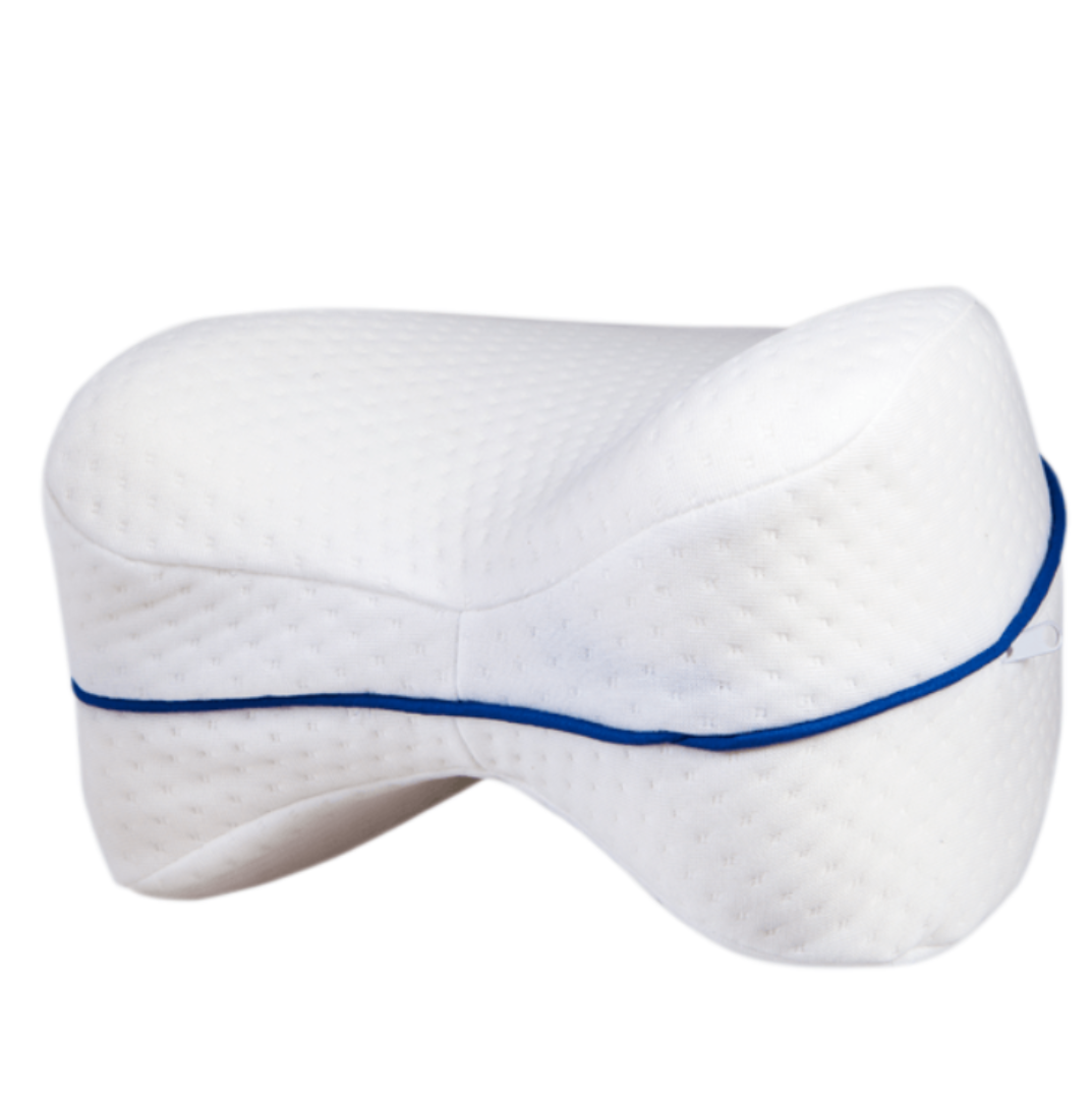 Cómodo cojín para piernas estilo almohada.