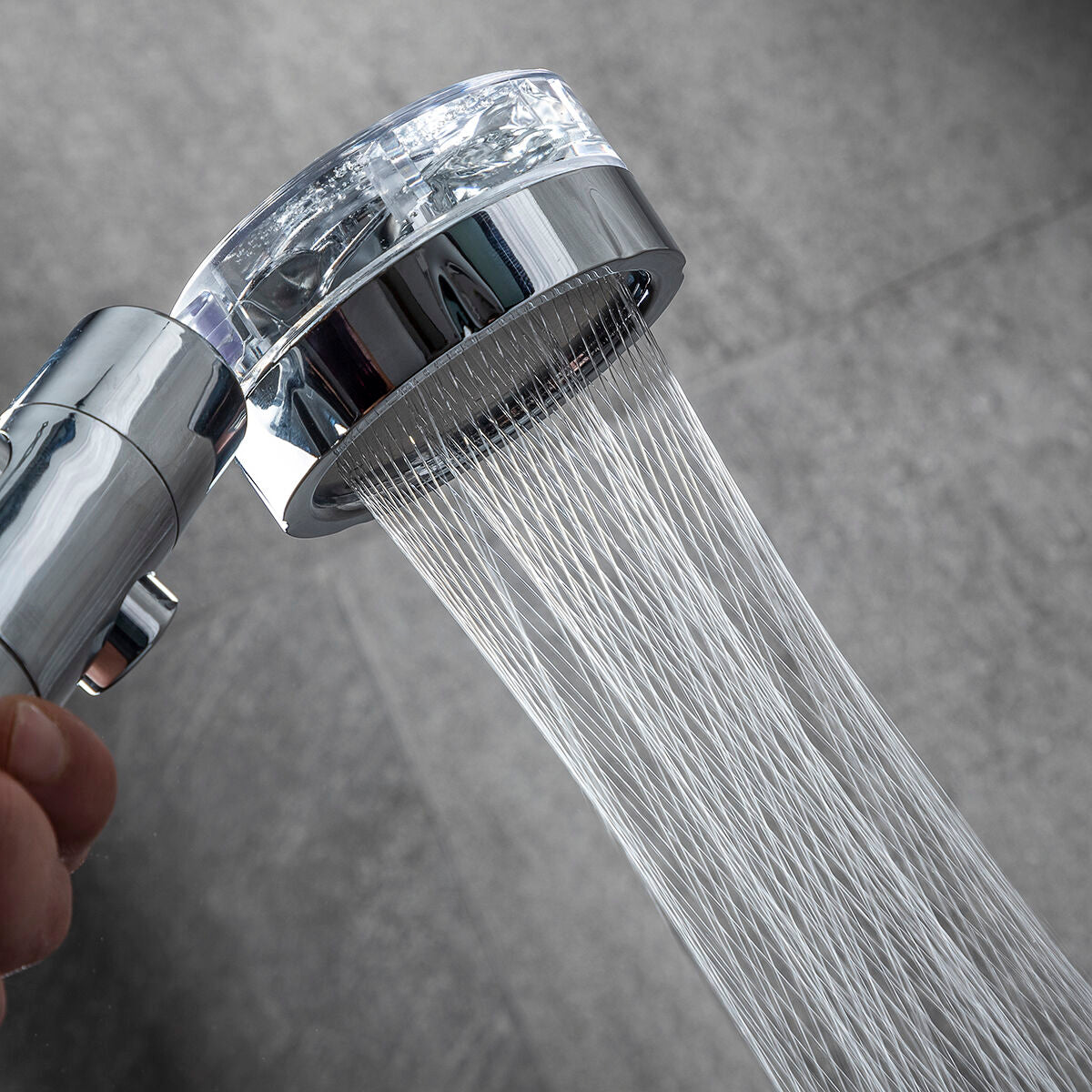 Ducha Ecológica con Helix a Presión y Filtro Depurador Heliwer InnovaGoods