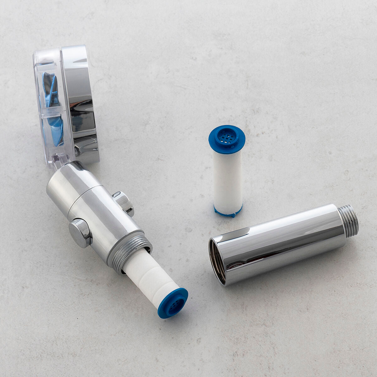 Ducha Ecológica con Helix a Presión y Filtro Depurador Heliwer InnovaGoods