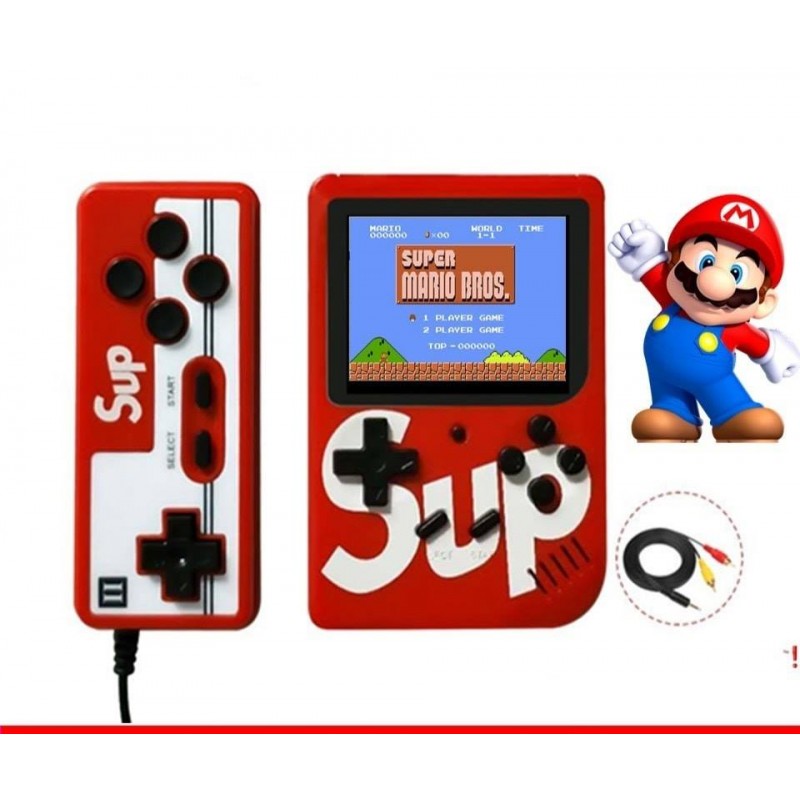 Mini Consola Retro com Comando 400 Jogos